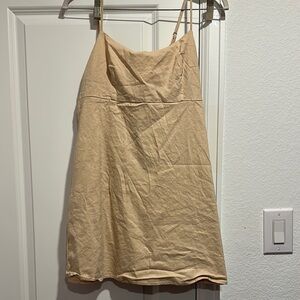 Forever 21 Beige Spaghetti Strap Top